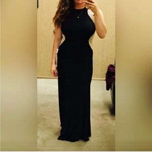 Elegant Black Evening Gown